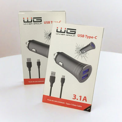 টাক এন্ড স্লটড পেপার প্যাকেজিং বক্স গ্রাহক ইলেকট্রনিক্সের জন্য সিএমওয়াইকে অফস্ট প্রিন্টিং