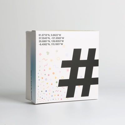 পুনর্ব্যবহারযোগ্য কাগজের উপহার বাক্সের প্যাকেজিং কভার এবং বেস কাস্টম আকারের সাথে পাইকারি